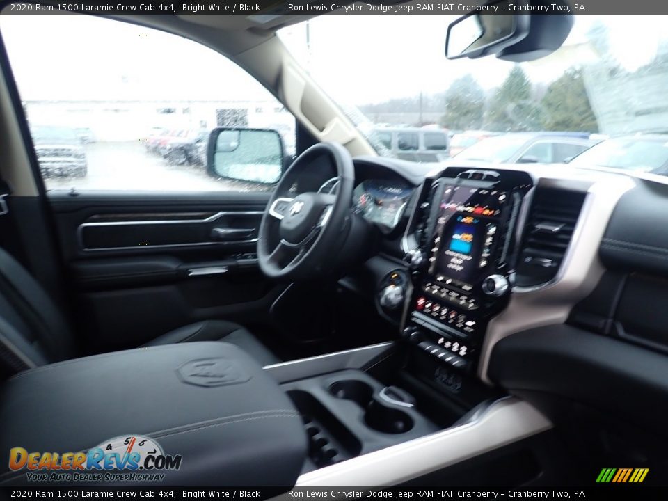 2020 Ram 1500 Laramie Crew Cab 4x4 Bright White / Black Photo #11