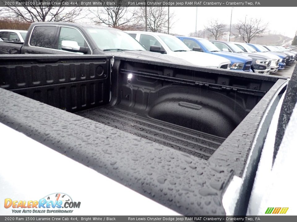 2020 Ram 1500 Laramie Crew Cab 4x4 Bright White / Black Photo #13