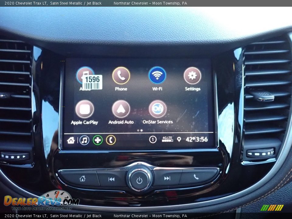 2020 Chevrolet Trax LT Satin Steel Metallic / Jet Black Photo #17