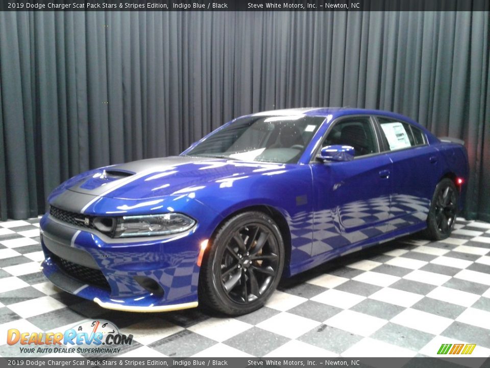 2019 Dodge Charger Scat Pack Stars & Stripes Edition Indigo Blue / Black Photo #2