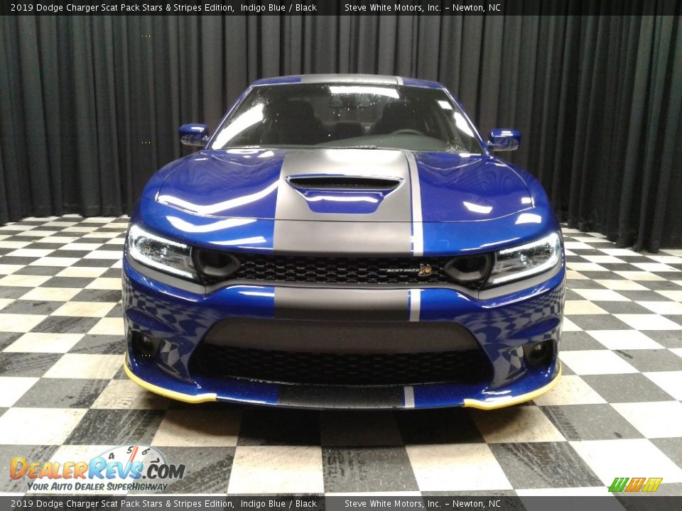 2019 Dodge Charger Scat Pack Stars & Stripes Edition Indigo Blue / Black Photo #3