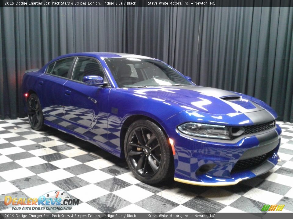 2019 Dodge Charger Scat Pack Stars & Stripes Edition Indigo Blue / Black Photo #4