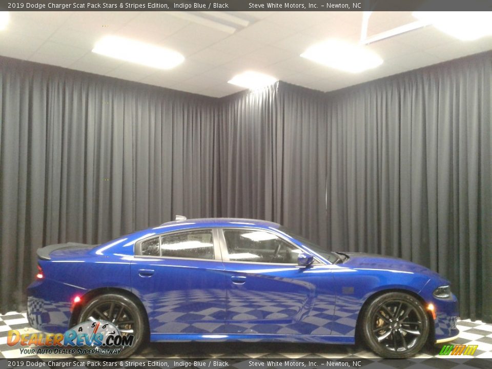 2019 Dodge Charger Scat Pack Stars & Stripes Edition Indigo Blue / Black Photo #5