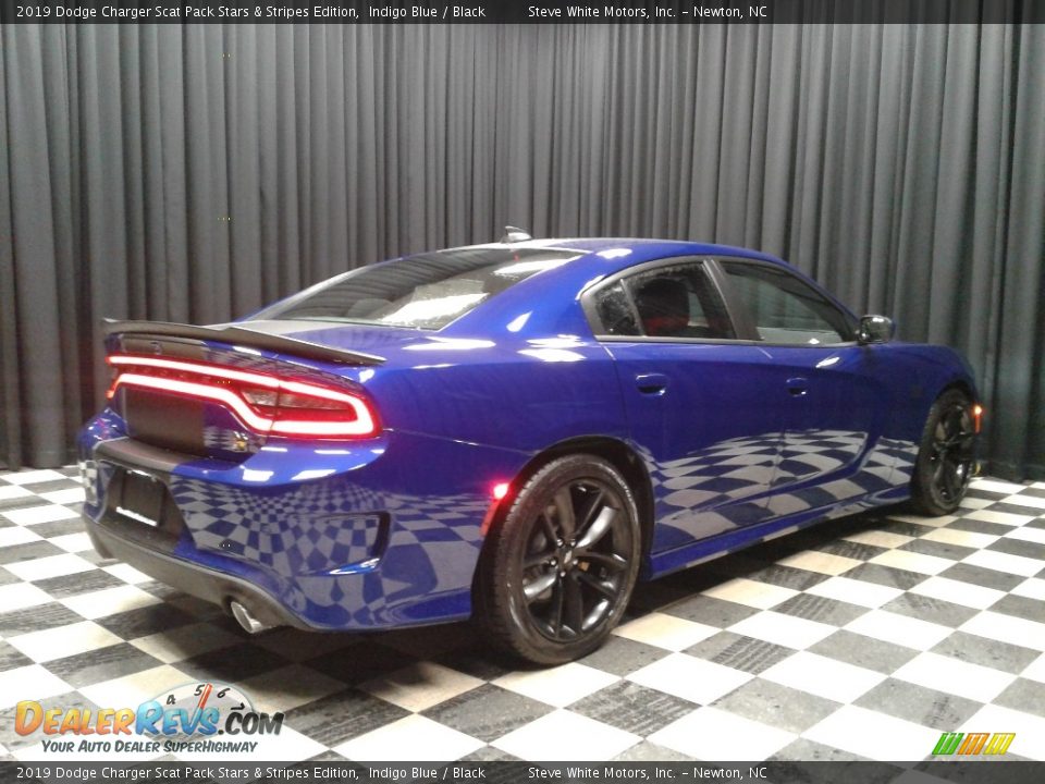 2019 Dodge Charger Scat Pack Stars & Stripes Edition Indigo Blue / Black Photo #6