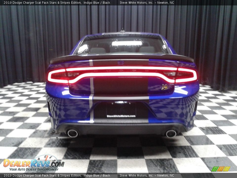 2019 Dodge Charger Scat Pack Stars & Stripes Edition Indigo Blue / Black Photo #7