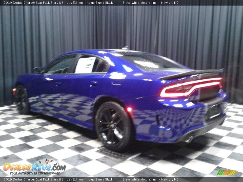 2019 Dodge Charger Scat Pack Stars & Stripes Edition Indigo Blue / Black Photo #8