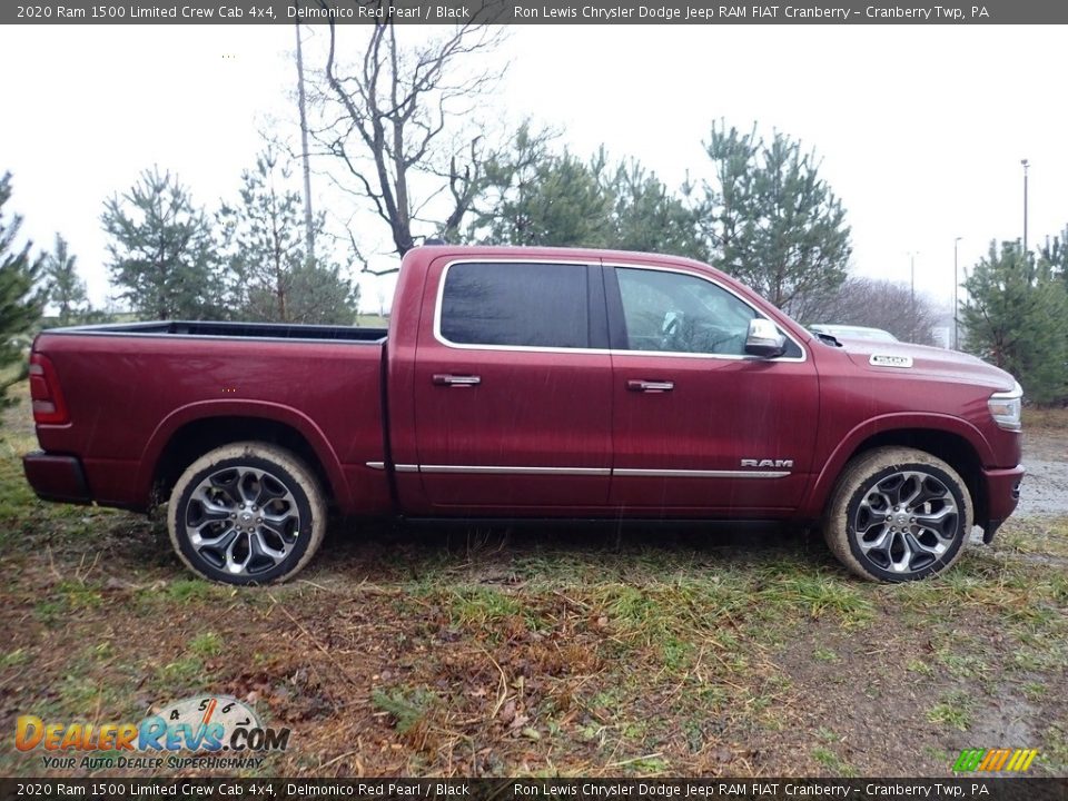 2020 Ram 1500 Limited Crew Cab 4x4 Delmonico Red Pearl / Black Photo #5