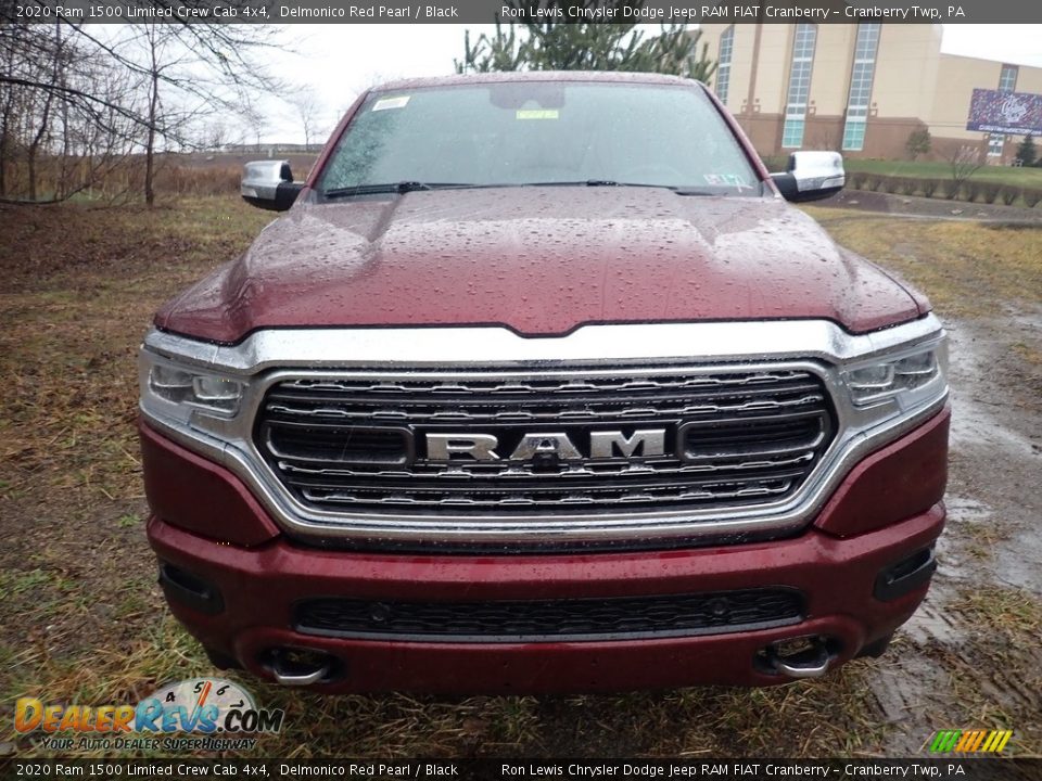 2020 Ram 1500 Limited Crew Cab 4x4 Delmonico Red Pearl / Black Photo #7