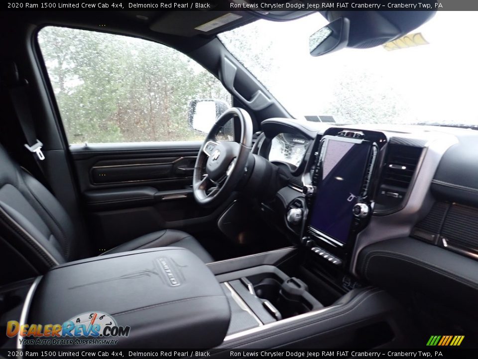 2020 Ram 1500 Limited Crew Cab 4x4 Delmonico Red Pearl / Black Photo #9
