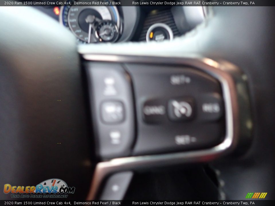 2020 Ram 1500 Limited Crew Cab 4x4 Delmonico Red Pearl / Black Photo #17