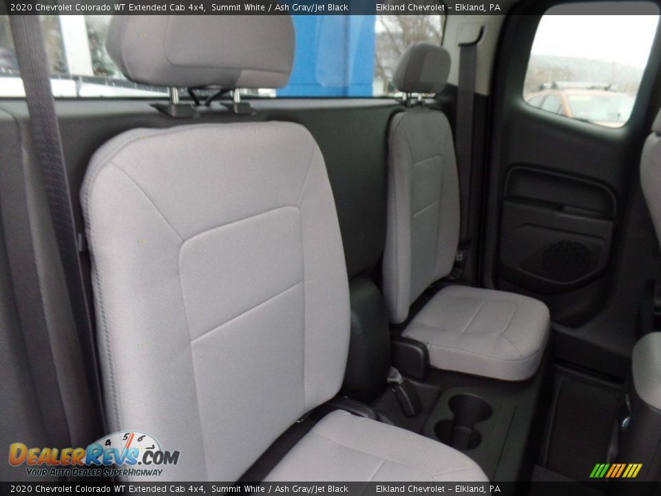 Rear Seat of 2020 Chevrolet Colorado WT Extended Cab 4x4 Photo #13