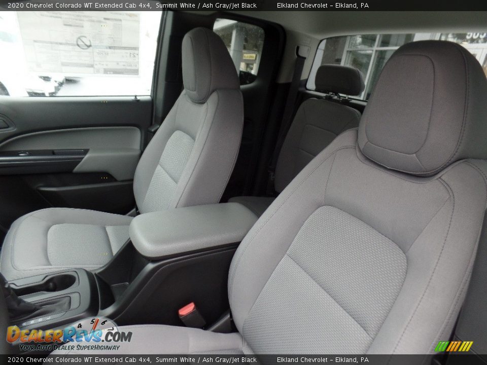 Front Seat of 2020 Chevrolet Colorado WT Extended Cab 4x4 Photo #14
