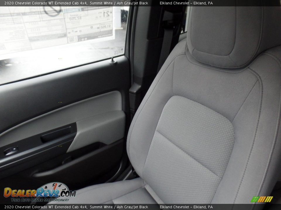 2020 Chevrolet Colorado WT Extended Cab 4x4 Summit White / Ash Gray/Jet Black Photo #33