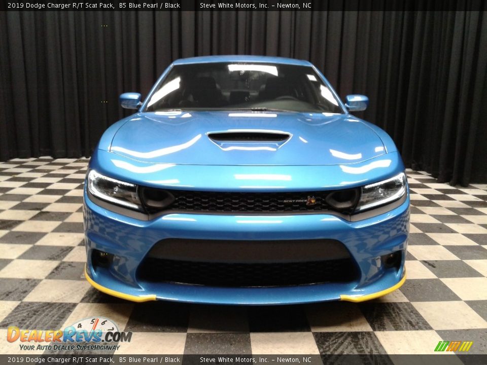 2019 Dodge Charger R/T Scat Pack B5 Blue Pearl / Black Photo #3