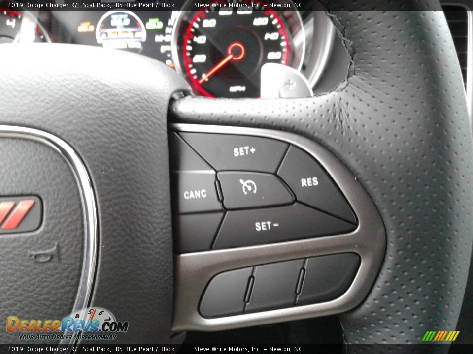 2019 Dodge Charger R/T Scat Pack B5 Blue Pearl / Black Photo #18
