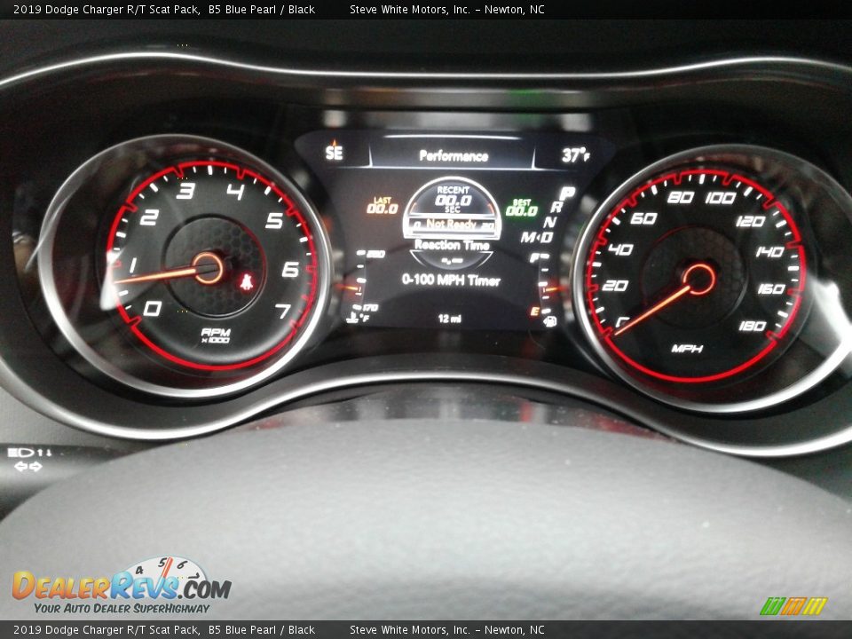 2019 Dodge Charger R/T Scat Pack B5 Blue Pearl / Black Photo #19