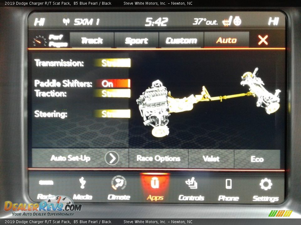 2019 Dodge Charger R/T Scat Pack B5 Blue Pearl / Black Photo #28