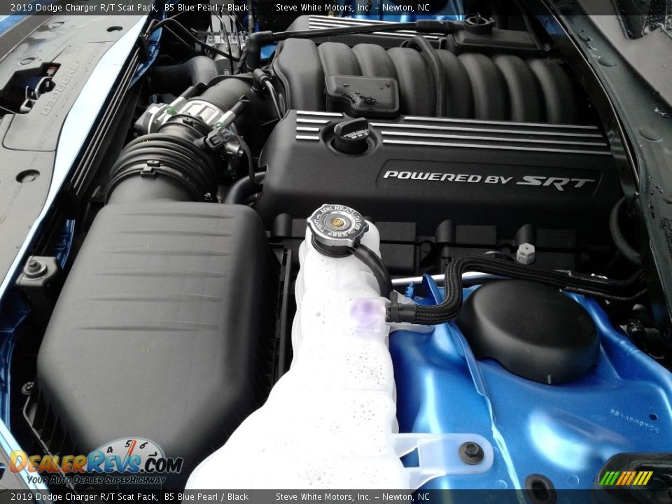2019 Dodge Charger R/T Scat Pack B5 Blue Pearl / Black Photo #34