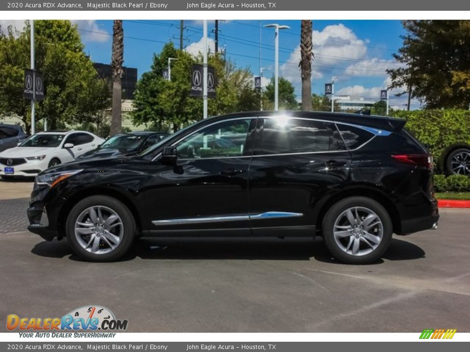 2020 Acura RDX Advance Majestic Black Pearl / Ebony Photo #4