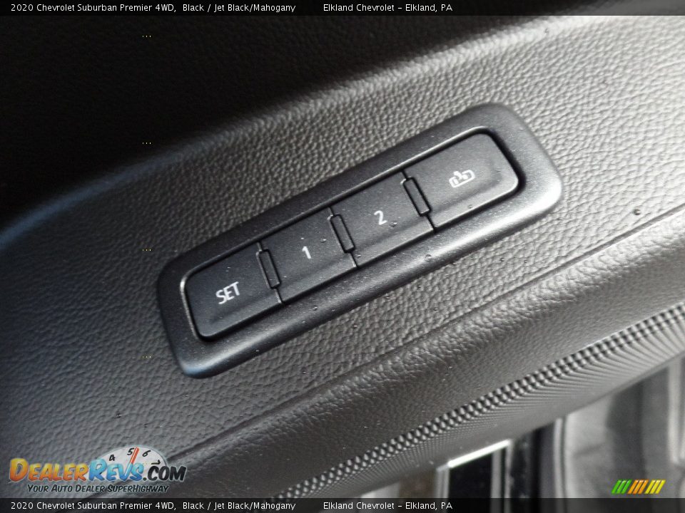 2020 Chevrolet Suburban Premier 4WD Black / Jet Black/Mahogany Photo #28