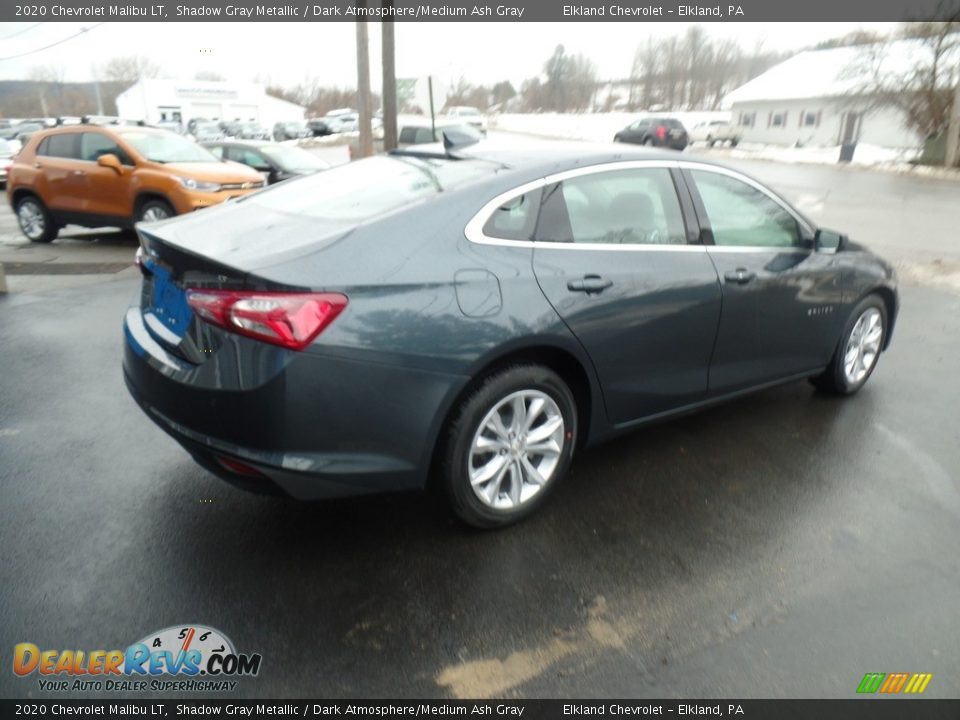 2020 Chevrolet Malibu LT Shadow Gray Metallic / Dark Atmosphere/Medium Ash Gray Photo #5