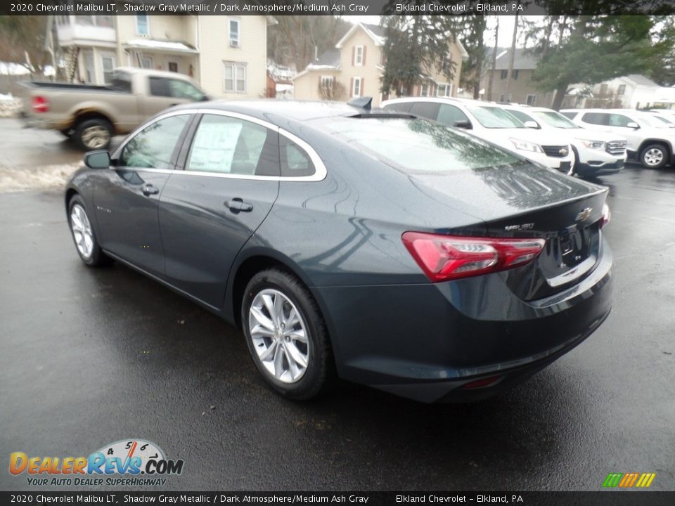 2020 Chevrolet Malibu LT Shadow Gray Metallic / Dark Atmosphere/Medium Ash Gray Photo #7