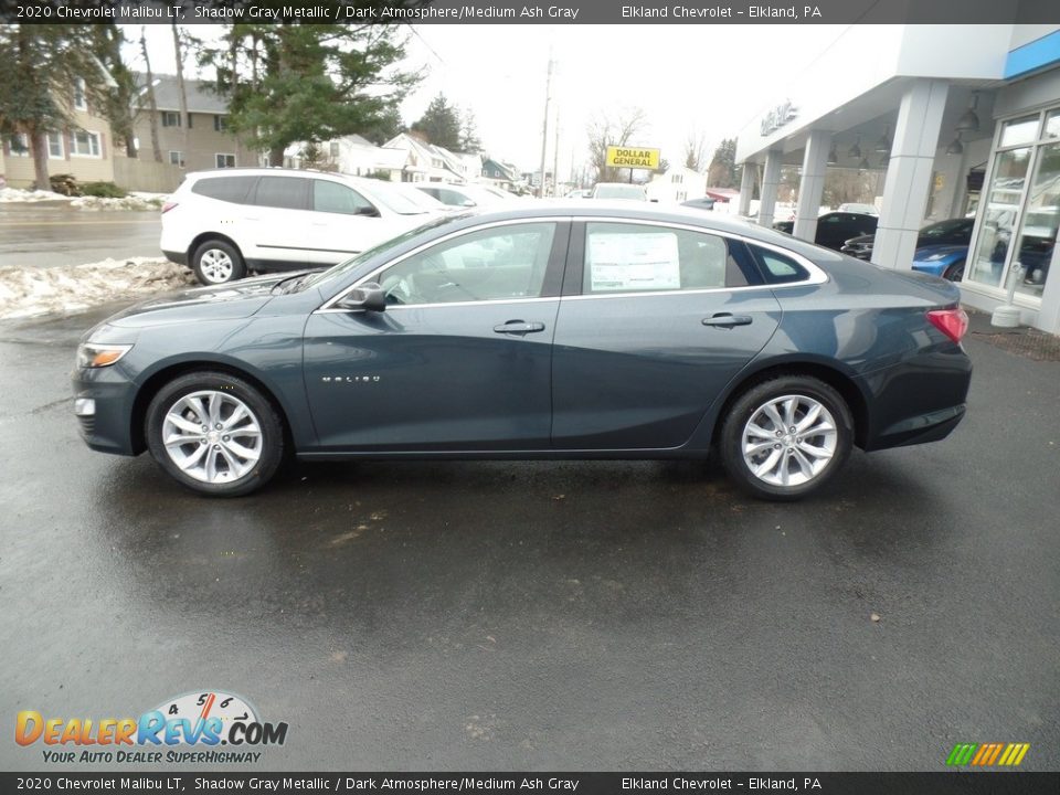 2020 Chevrolet Malibu LT Shadow Gray Metallic / Dark Atmosphere/Medium Ash Gray Photo #8