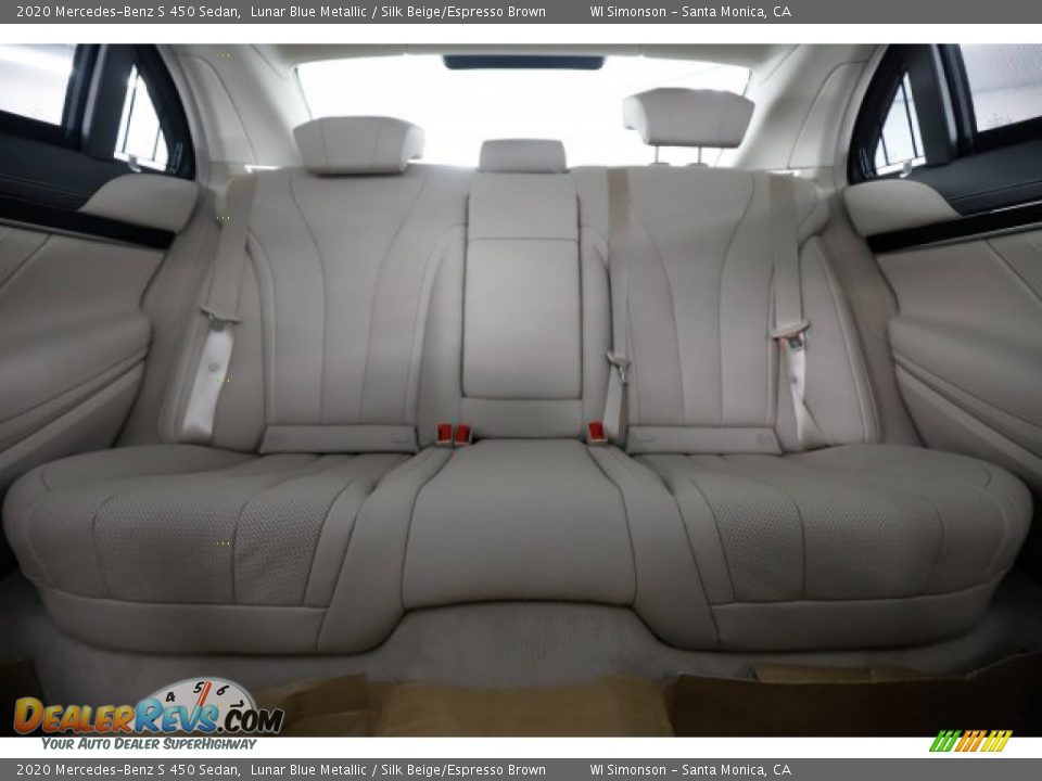 Rear Seat of 2020 Mercedes-Benz S 450 Sedan Photo #15