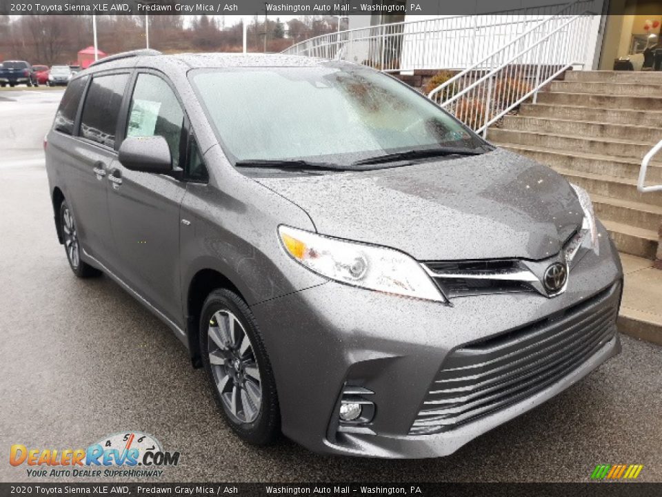 2020 Toyota Sienna XLE AWD Predawn Gray Mica / Ash Photo #1