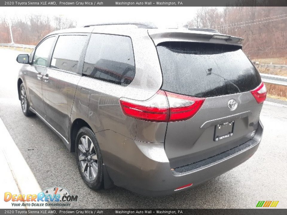 2020 Toyota Sienna XLE AWD Predawn Gray Mica / Ash Photo #2