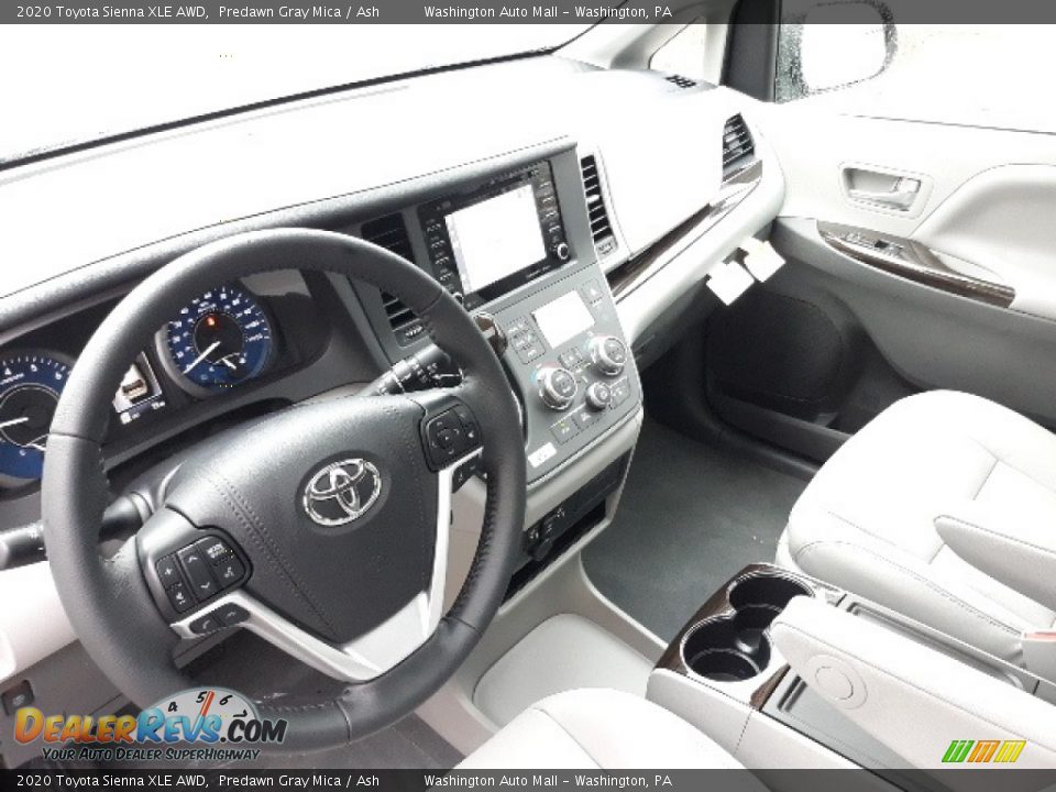 2020 Toyota Sienna XLE AWD Predawn Gray Mica / Ash Photo #3