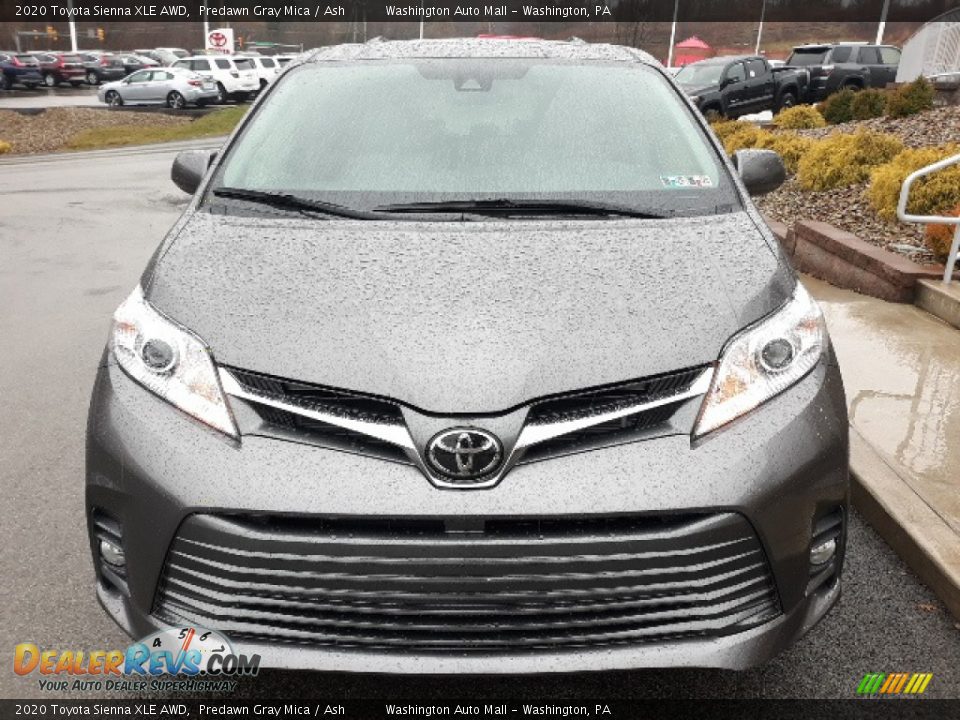 2020 Toyota Sienna XLE AWD Predawn Gray Mica / Ash Photo #8