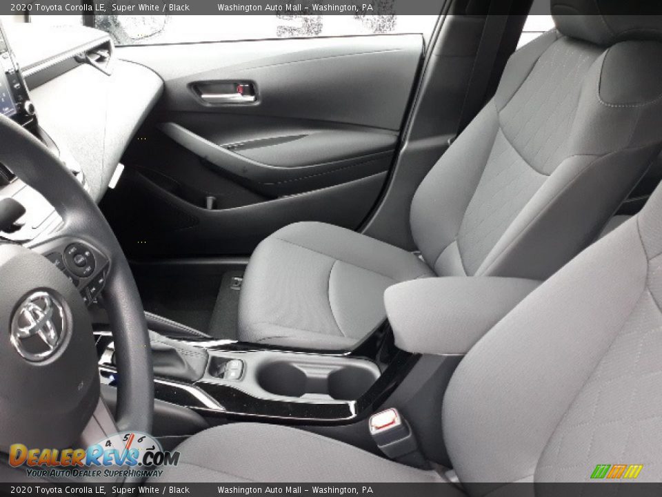 2020 Toyota Corolla LE Super White / Black Photo #4