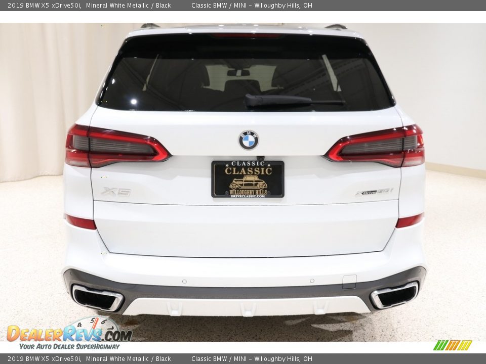 2019 BMW X5 xDrive50i Mineral White Metallic / Black Photo #31