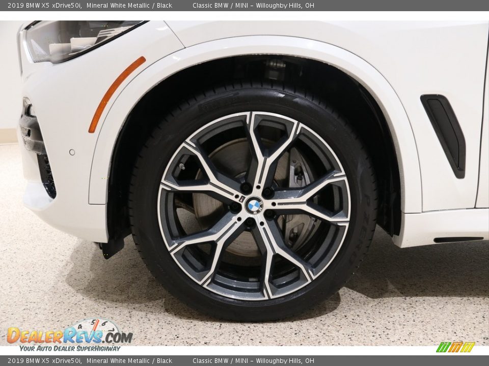 2019 BMW X5 xDrive50i Mineral White Metallic / Black Photo #33