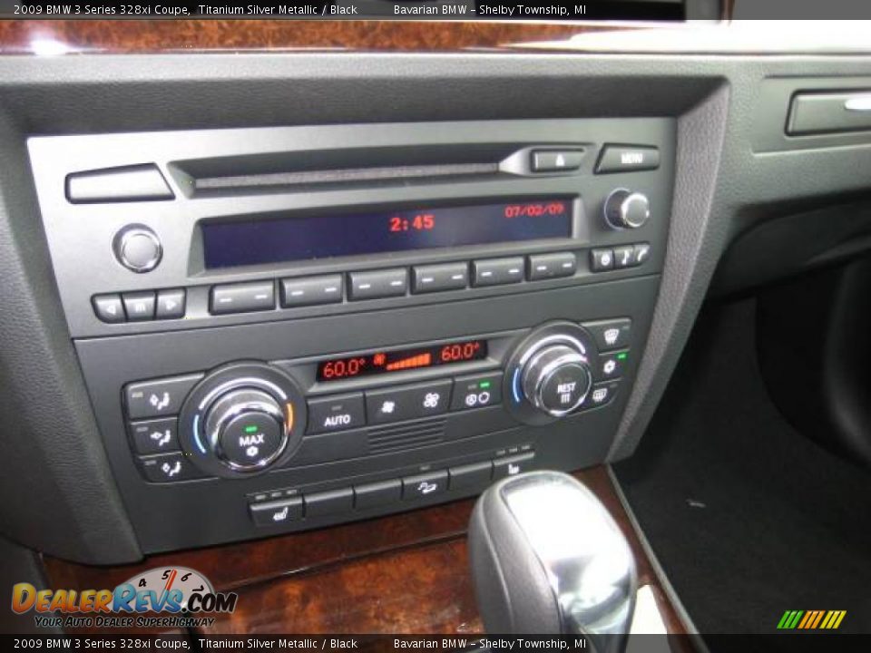 2009 BMW 3 Series 328xi Coupe Titanium Silver Metallic / Black Photo #13