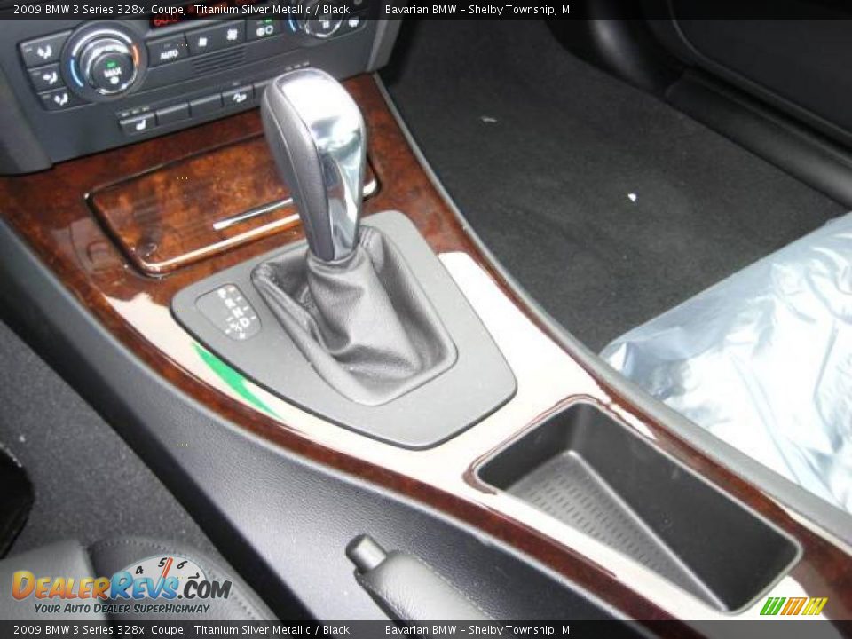 2009 BMW 3 Series 328xi Coupe Titanium Silver Metallic / Black Photo #14