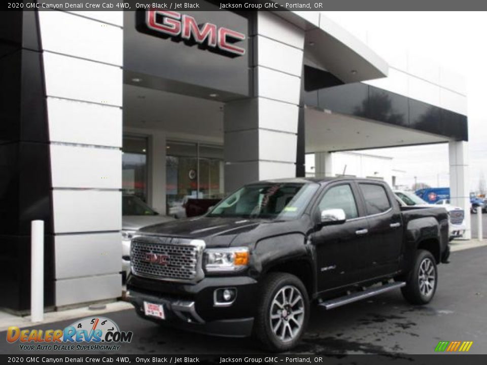 2020 GMC Canyon Denali Crew Cab 4WD Onyx Black / Jet Black Photo #1