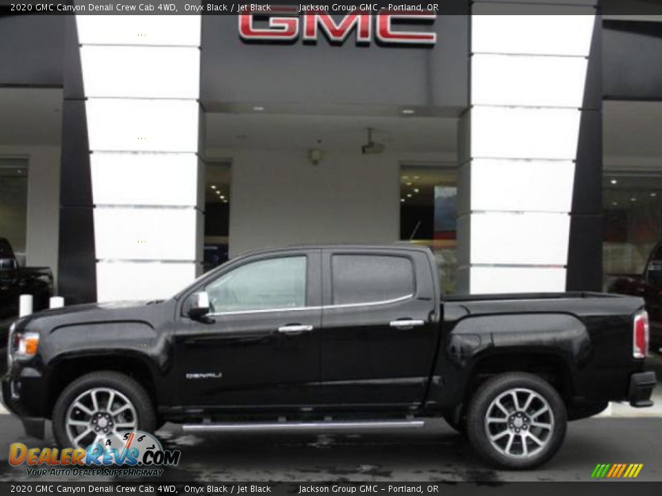 2020 GMC Canyon Denali Crew Cab 4WD Onyx Black / Jet Black Photo #2