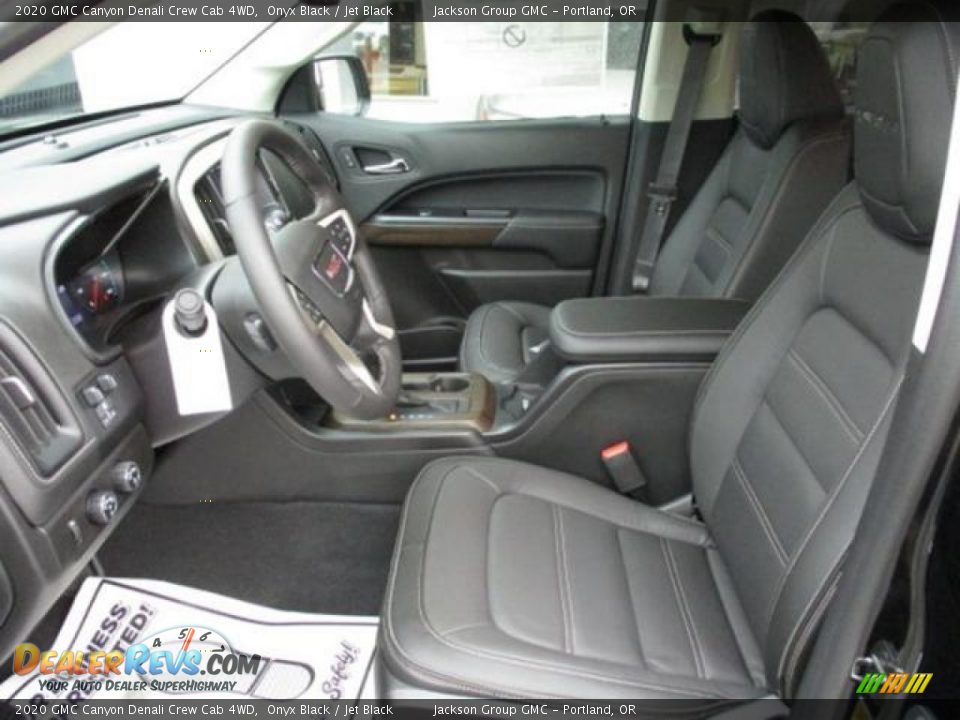 2020 GMC Canyon Denali Crew Cab 4WD Onyx Black / Jet Black Photo #3