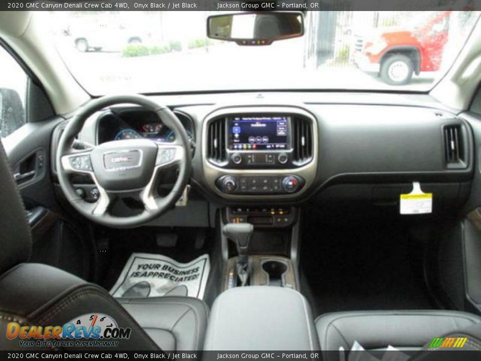 2020 GMC Canyon Denali Crew Cab 4WD Onyx Black / Jet Black Photo #4