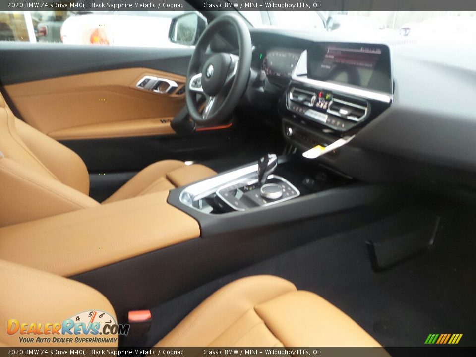 2020 BMW Z4 sDrive M40i Black Sapphire Metallic / Cognac Photo #4