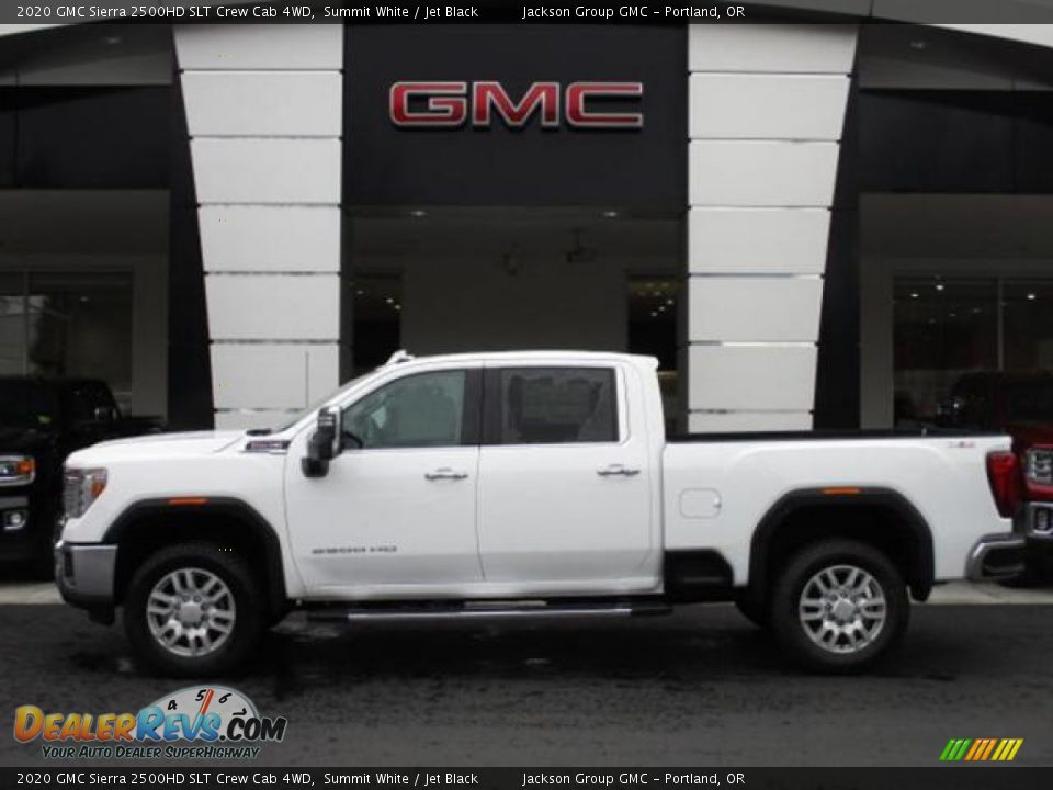 2020 GMC Sierra 2500HD SLT Crew Cab 4WD Summit White / Jet Black Photo #2