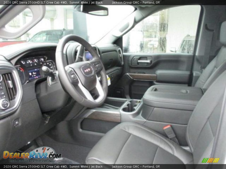 2020 GMC Sierra 2500HD SLT Crew Cab 4WD Summit White / Jet Black Photo #3