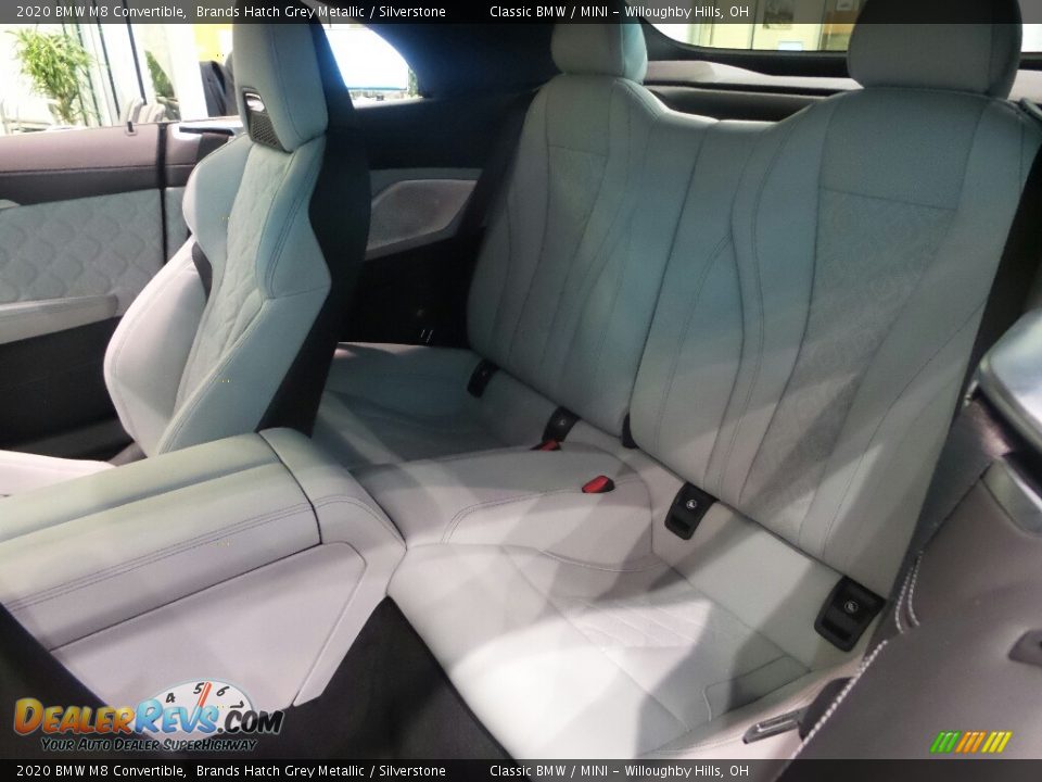 Rear Seat of 2020 BMW M8 Convertible Photo #4