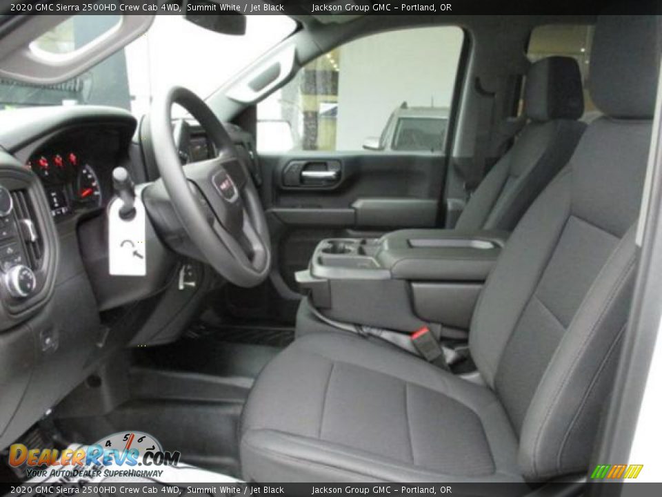 2020 GMC Sierra 2500HD Crew Cab 4WD Summit White / Jet Black Photo #3