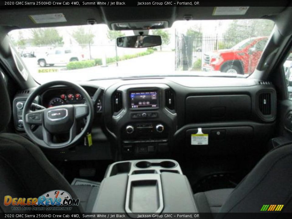 2020 GMC Sierra 2500HD Crew Cab 4WD Summit White / Jet Black Photo #4