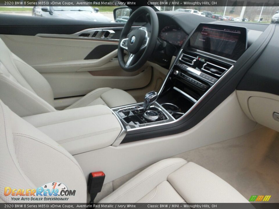 Ivory White Interior - 2020 BMW 8 Series M850i xDrive Coupe Photo #3