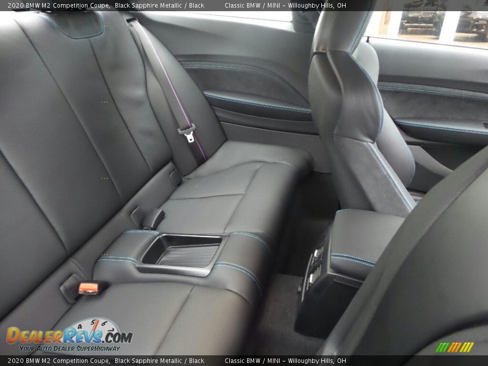 Rear Seat of 2020 BMW M2 Competition Coupe Photo #4