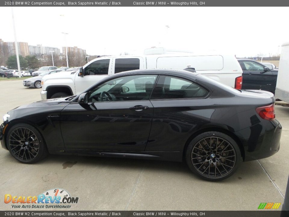 2020 BMW M2 Competition Coupe Black Sapphire Metallic / Black Photo #5